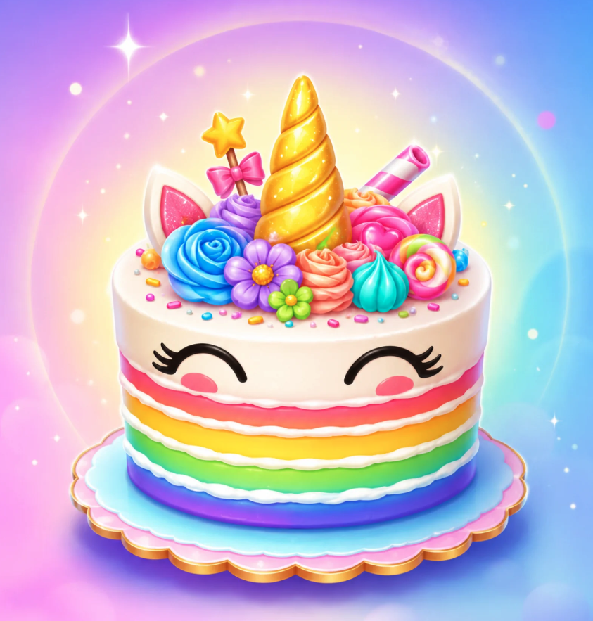 Unicorn Cake: Donut Maker source code