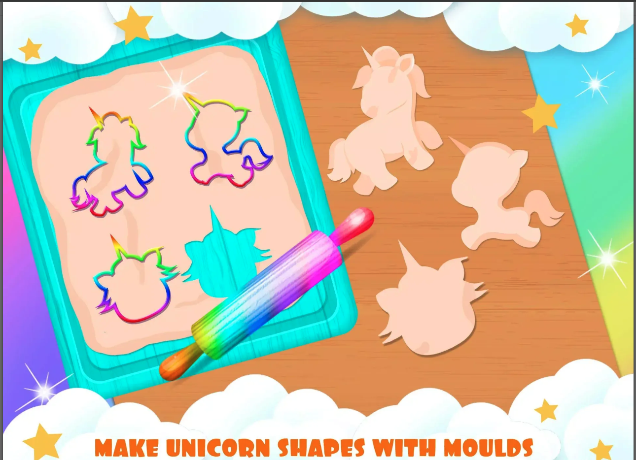 Unicorn Cookie Baker Kitchen screenshot 4