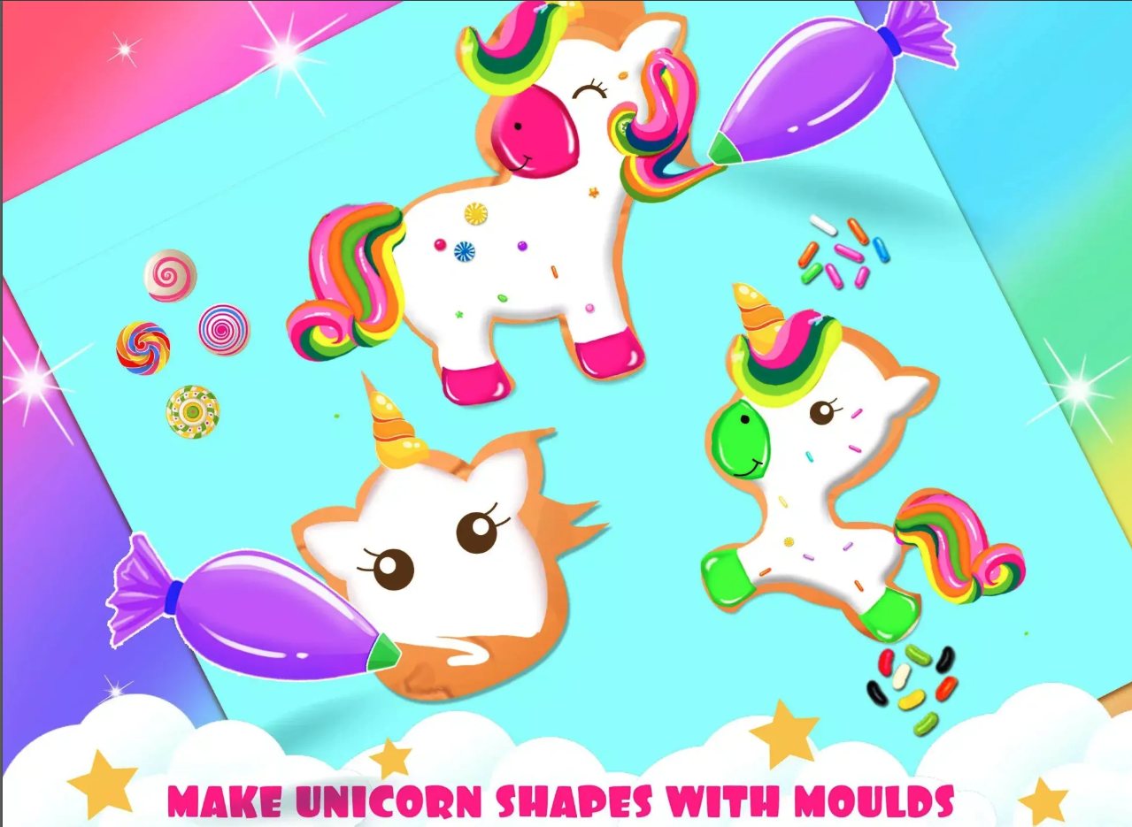 Unicorn Cookie Baker Kitchen screenshot 6