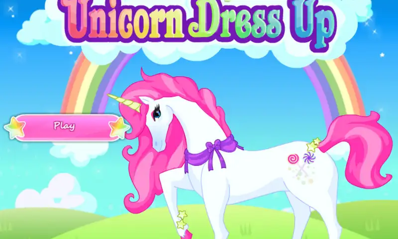 Unicorn Dress up - Girl Game SellUnitySourceCode screenshot 4
