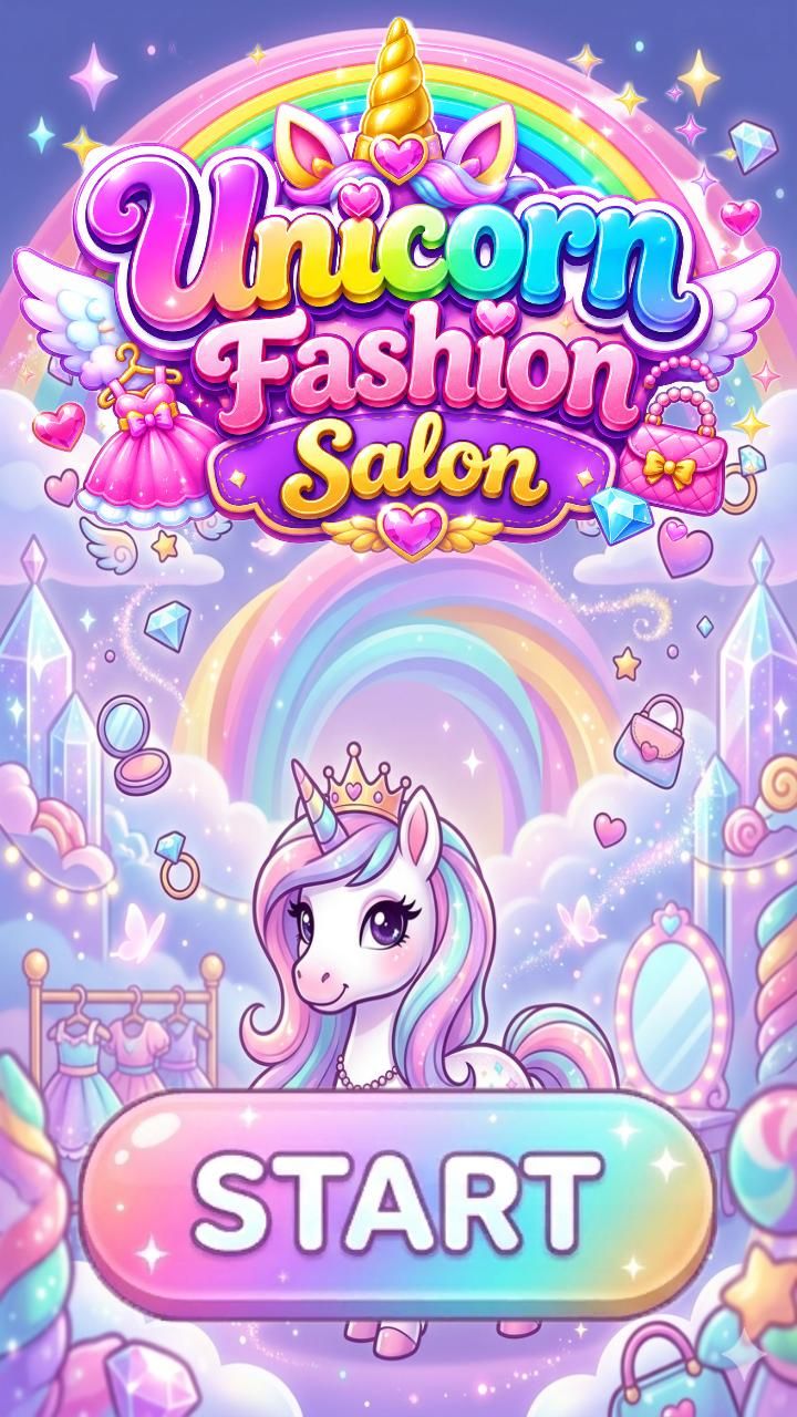 Unicorn Fashion Salon - Unity Source Code screenshot 6