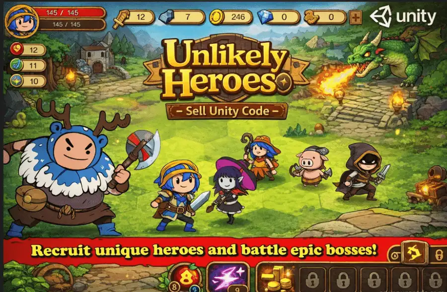 Unlikely Heroes screenshot 2