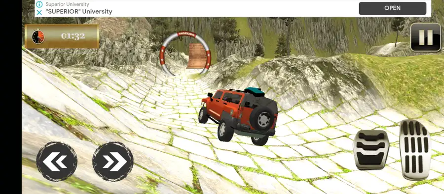 Uphill jeep driving simulation game : jeep drive SellUnitySourceCode screenshot 4