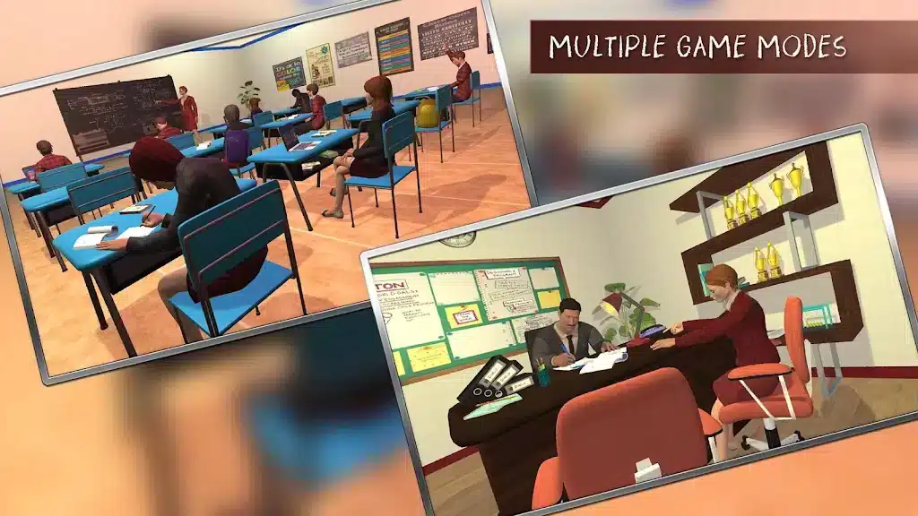 Virtual Mom High School Teacher Family Fun Time SellUnitySourceCode screenshot 5