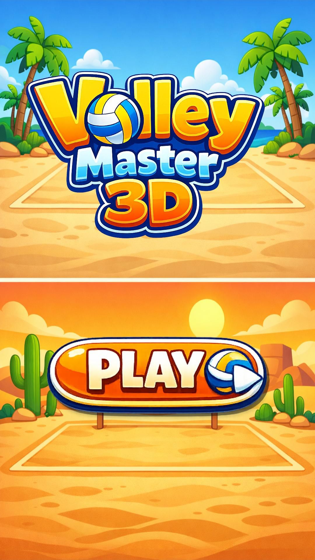 Volley Master 3D Casual Game Unity screenshot 2