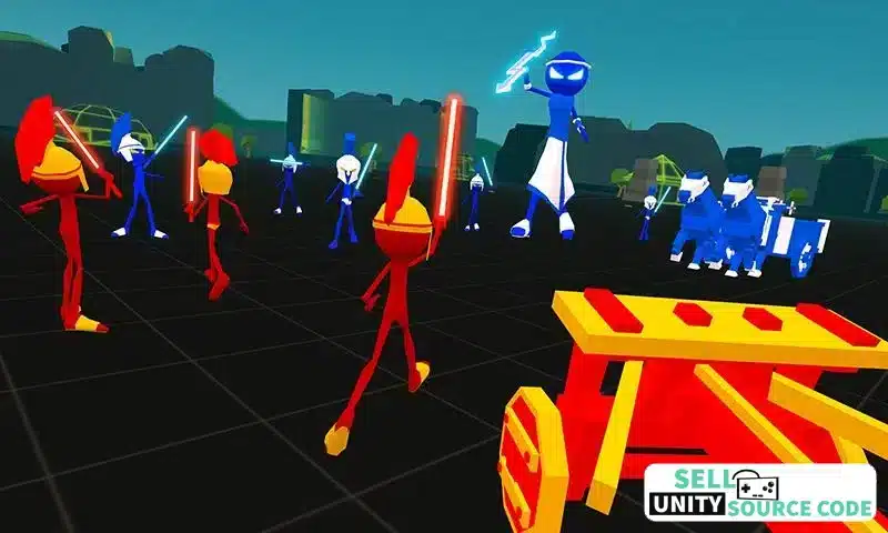 Wars of Star: Stick Warriors SellUnitySourceCode