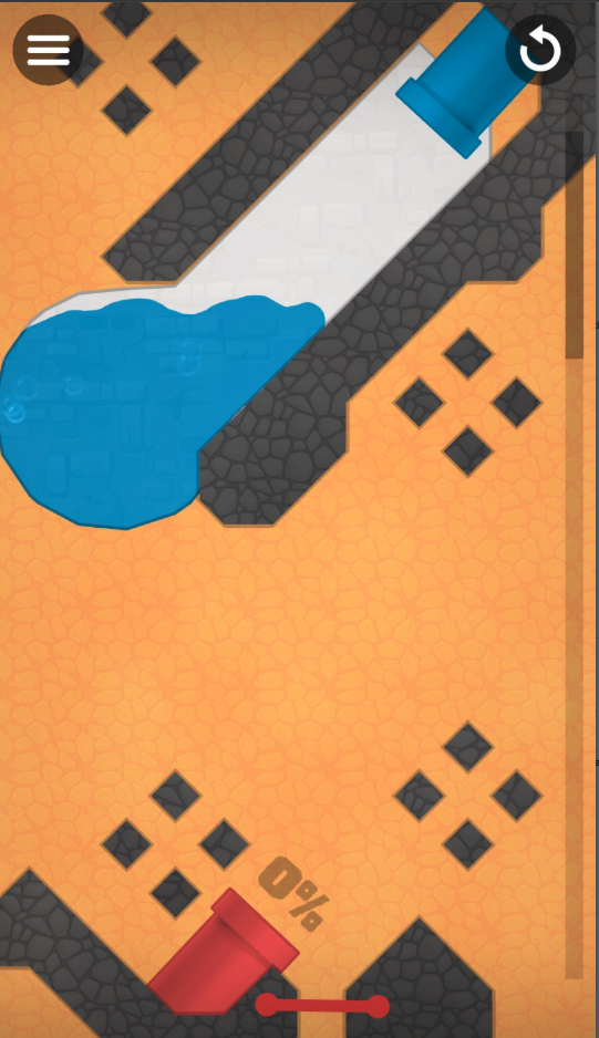 💧 Water Cave - Physics Puzzle Unity Game screenshot 4