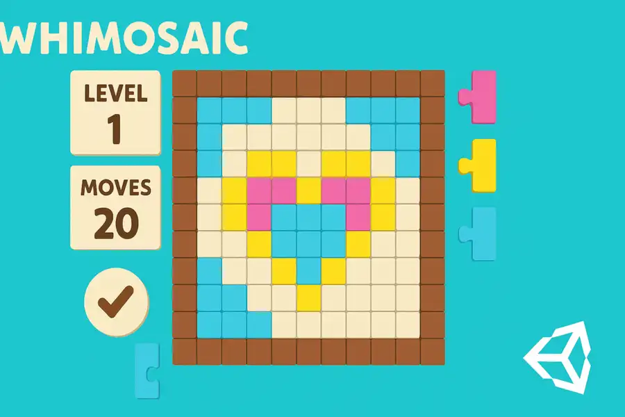 Whimosaic unity source code screenshot 2