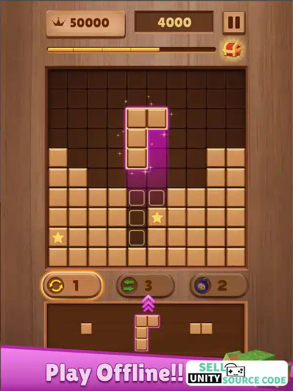 Wood Block Puzzle 27 dec SellUnitySourceCode screenshot 3