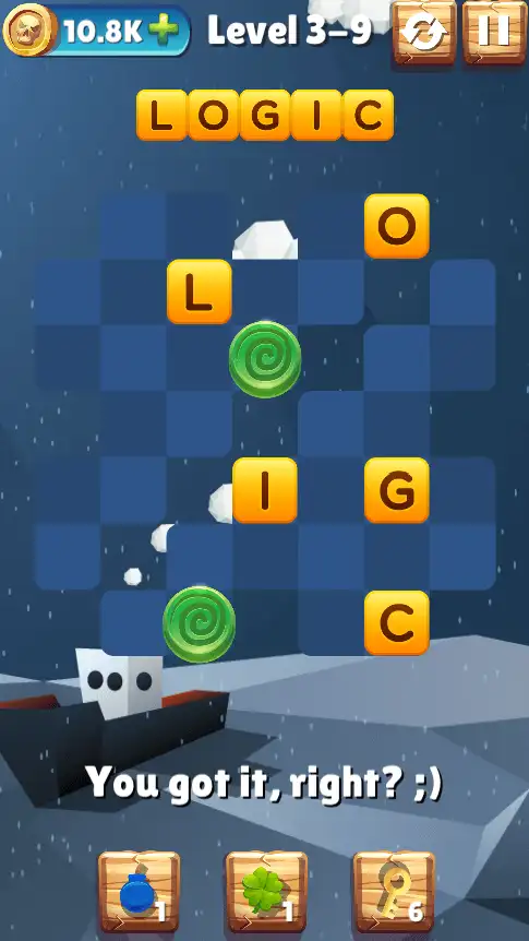 Word It Up – Puzzle Word Slider Game | SellUnitySourceCode.com screenshot 4