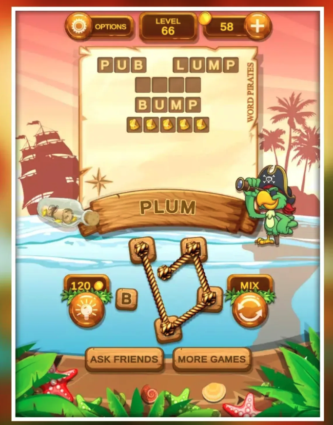 Word Pirates: Swipe &amp; Solve Puzzle screenshot 3