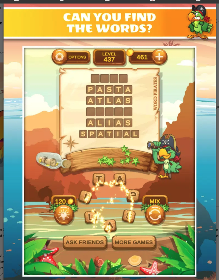 Word Pirates: Swipe &amp; Solve Puzzle screenshot 5
