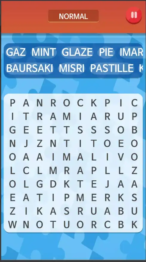 Word Search Robot Word Puzzle screenshot 4
