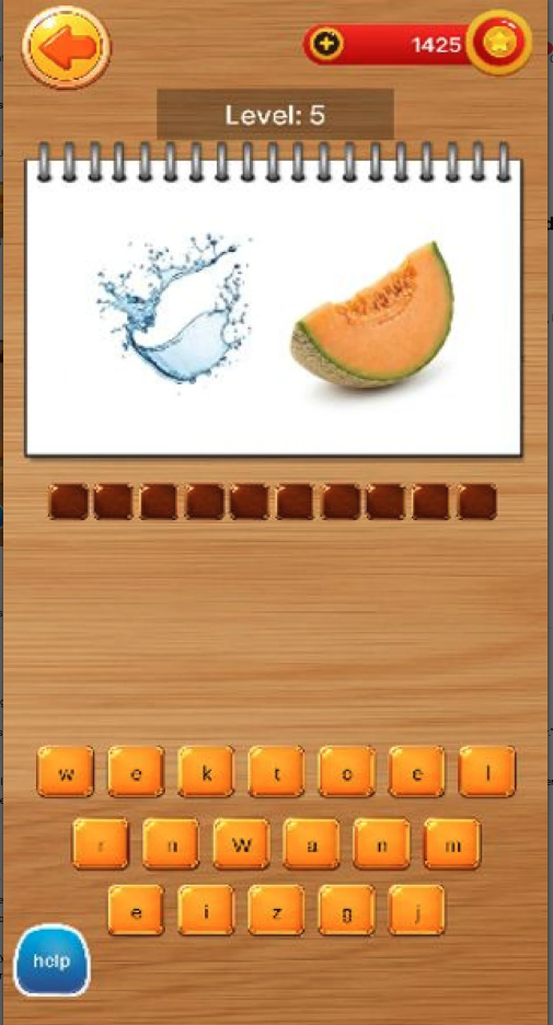 WordPix Game - Unity Source Code screenshot 2