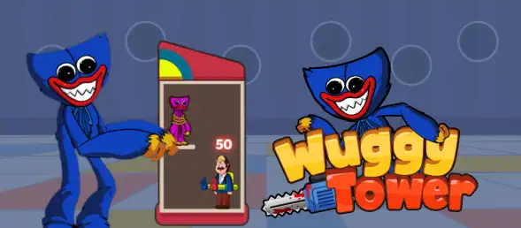 Wuggy Kissy Tower Escape - Hero Tower Defense SellUnitySourceCode screenshot 4