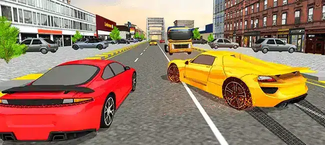 Xtreme Traffic Car Racing : Highway Driver SellUnitySourceCode screenshot 2
