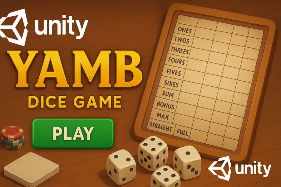 Yamb dice game – Unity source code screenshot 5