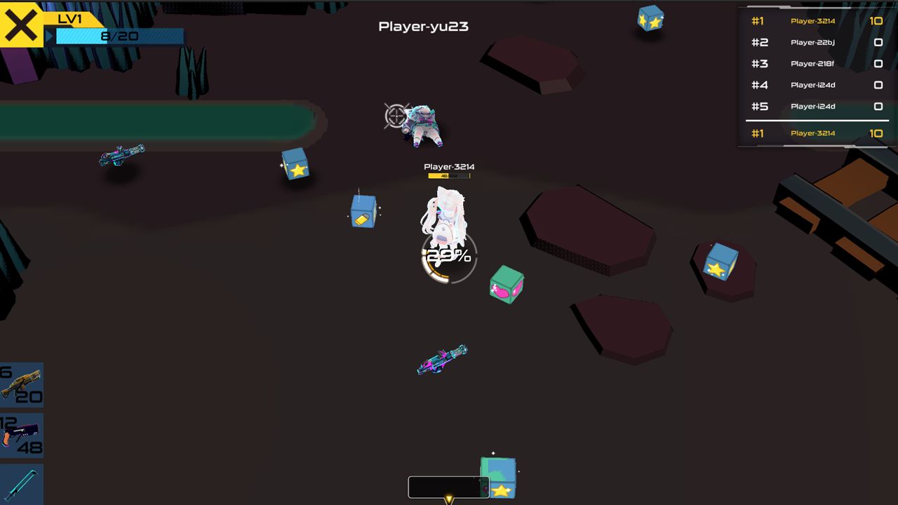 Zero Over Clock - Unity Multiplayer Shooter screenshot 3