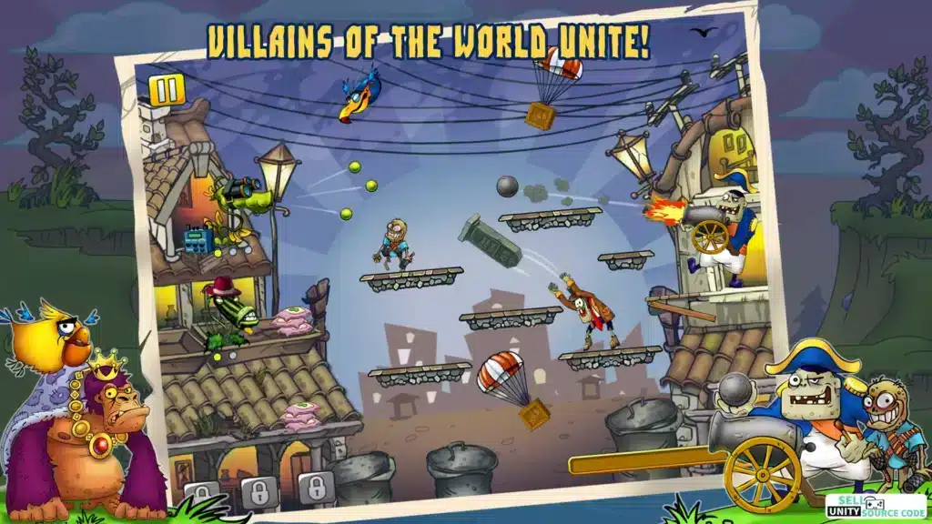 Zombie Harvest SellUnitySourceCode screenshot 4